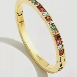 J Crew hinge multi color bracelet